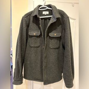 Anian recycle wool field coat in size XL